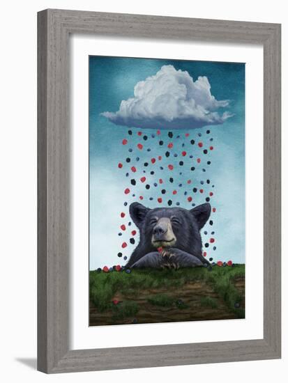 A Bear’s Dream-Paula Belle Flores-Framed Art Print