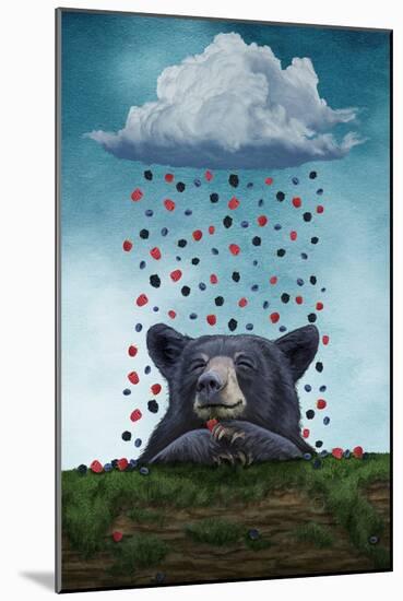 A Bear’s Dream-Paula Belle Flores-Mounted Art Print
