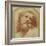 A Bearded Head, Looking Up (Possibly Laocoon)-Parmigianino-Framed Giclee Print