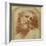 A Bearded Head, Looking Up (Possibly Laocoon)-Parmigianino-Framed Giclee Print