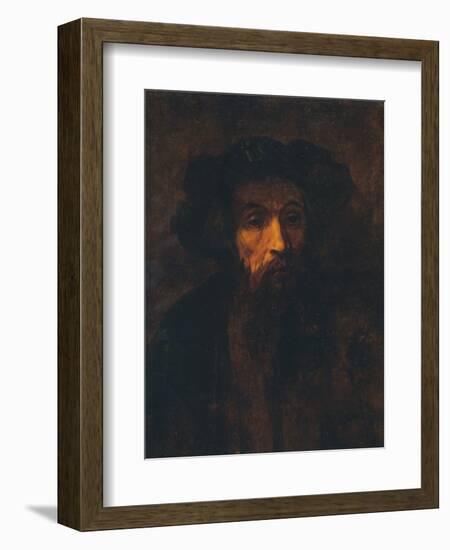 A Bearded Man in a Cap, (1657), 1903-Rembrandt van Rijn-Framed Giclee Print