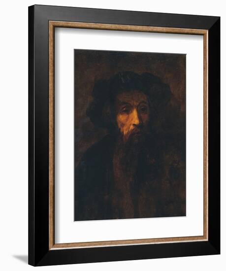 A Bearded Man in a Cap, (1657), 1903-Rembrandt van Rijn-Framed Giclee Print