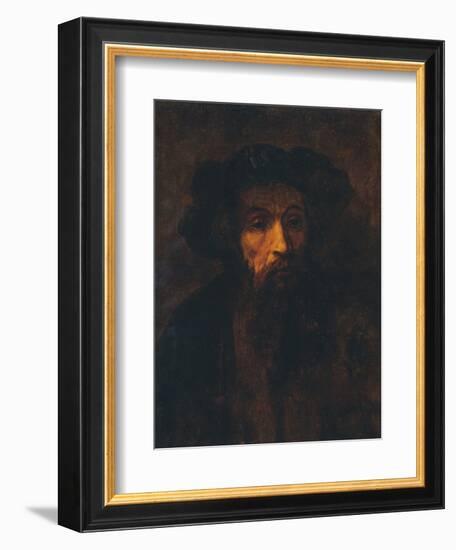 A Bearded Man in a Cap, (1657), 1903-Rembrandt van Rijn-Framed Giclee Print