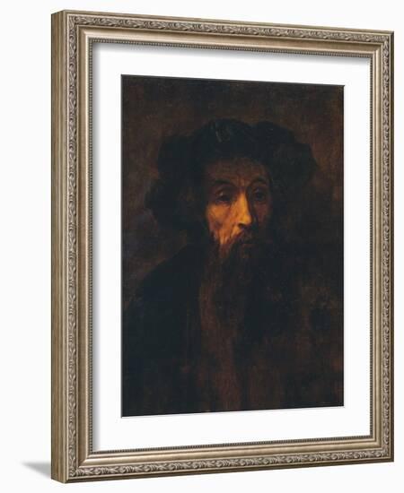 A Bearded Man in a Cap, (1657), 1903-Rembrandt van Rijn-Framed Giclee Print