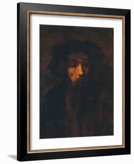 A Bearded Man in a Cap, (1657), 1903-Rembrandt van Rijn-Framed Giclee Print