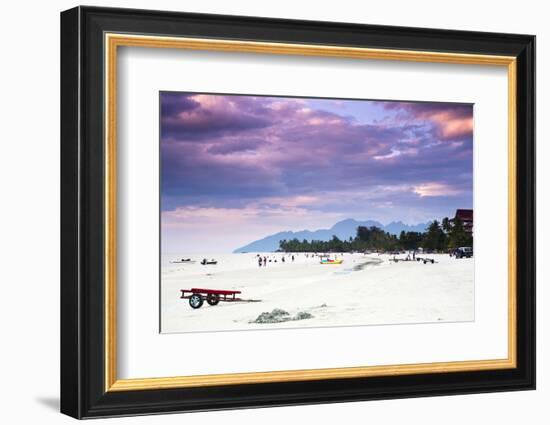 A Beautiful Day at Cenang Beach on Langkawi, Malaysia-Micah Wright-Framed Photographic Print