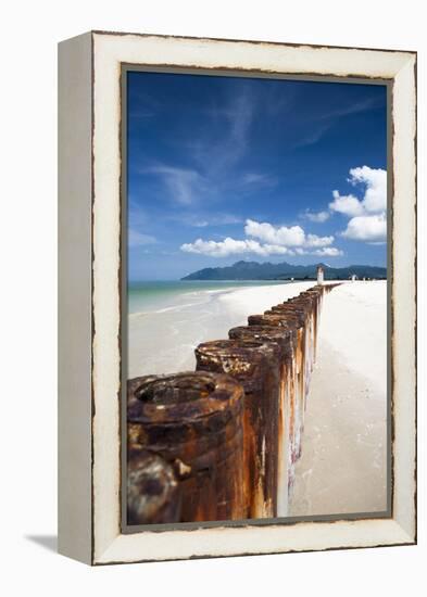 A Beautiful Day at Cenang Beach on Langkawi, Malaysia-Micah Wright-Framed Premier Image Canvas