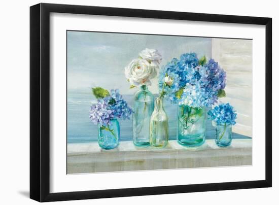 A Beautiful Day at the Beach-Danhui Nai-Framed Art Print