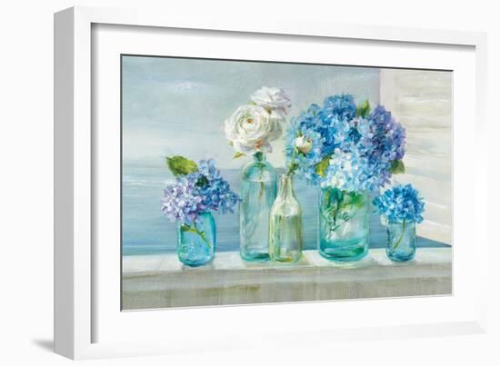 A Beautiful Day at the Beach-Danhui Nai-Framed Art Print