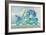 A Beautiful Day at the Beach-Danhui Nai-Framed Premium Giclee Print