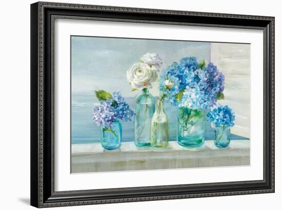 A Beautiful Day at the Beach-Danhui Nai-Framed Premium Giclee Print