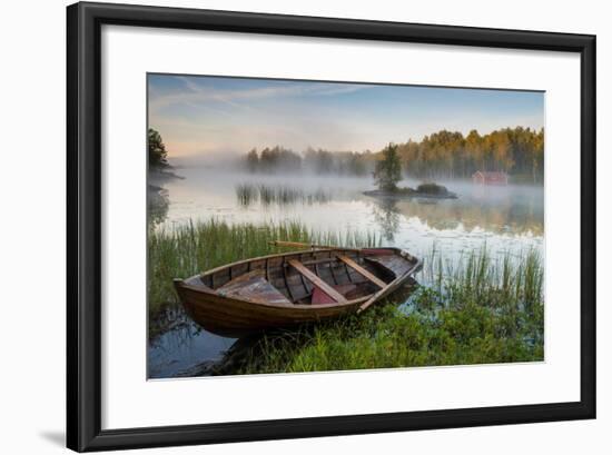 A Beautiful Morning at the Lake-Robin Eriksson-Framed Photographic Print