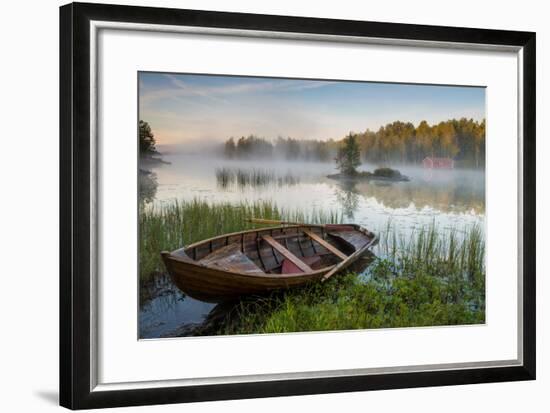 A Beautiful Morning at the Lake-Robin Eriksson-Framed Photographic Print