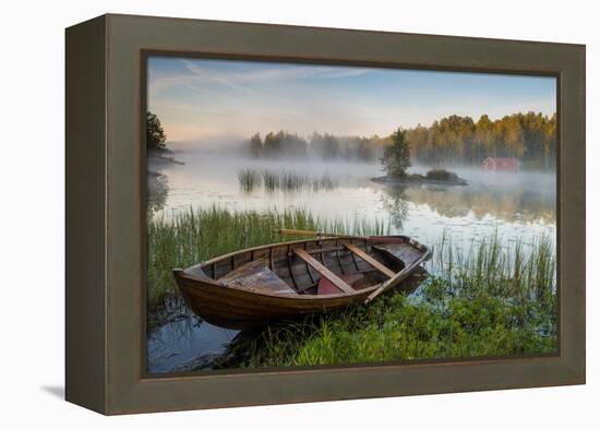 A Beautiful Morning at the Lake-Robin Eriksson-Framed Premier Image Canvas