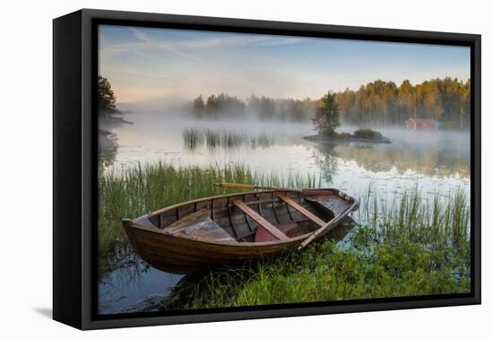 A Beautiful Morning at the Lake-Robin Eriksson-Framed Premier Image Canvas