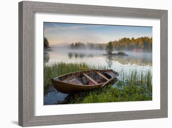 A Beautiful Morning at the Lake-Robin Eriksson-Framed Photographic Print