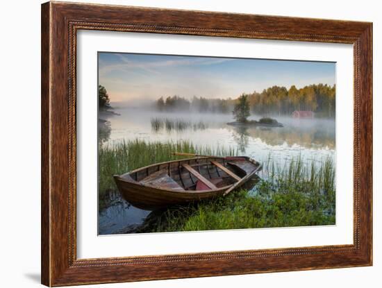 A Beautiful Morning at the Lake-Robin Eriksson-Framed Photographic Print