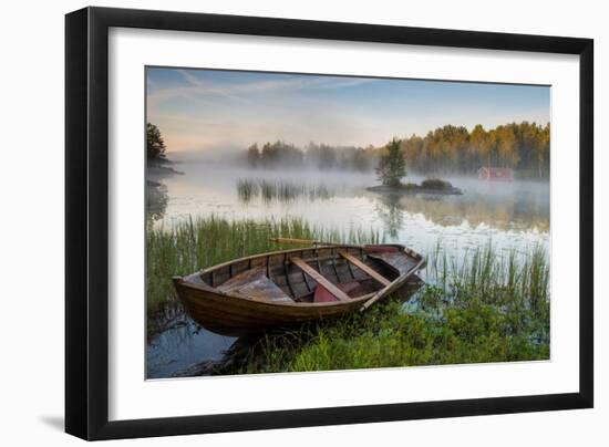 A Beautiful Morning at the Lake-Robin Eriksson-Framed Photographic Print