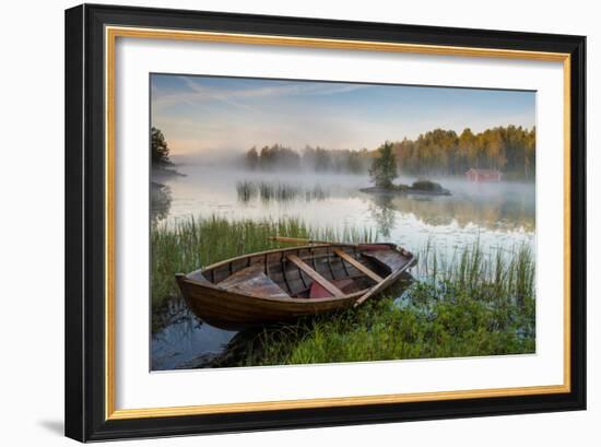 A Beautiful Morning at the Lake-Robin Eriksson-Framed Photographic Print