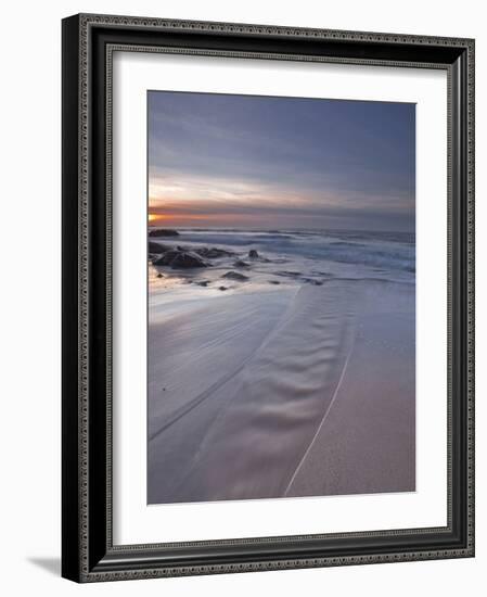 A Beautiful Sandy Beach Near Cap Frehel, Cote D'Emeraude (Emerald Coast), Brittany, France, Europe-Julian Elliott-Framed Photographic Print