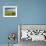 A Beautiful Spring View Showing a Rape Field Near Morston, Norfolk, England-Jon Gibbs-Framed Photographic Print displayed on a wall