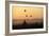 A Beautiful Sunrise over the Buddhist Temples in Bagan-Boaz Rottem-Framed Photographic Print