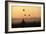 A Beautiful Sunrise over the Buddhist Temples in Bagan-Boaz Rottem-Framed Photographic Print