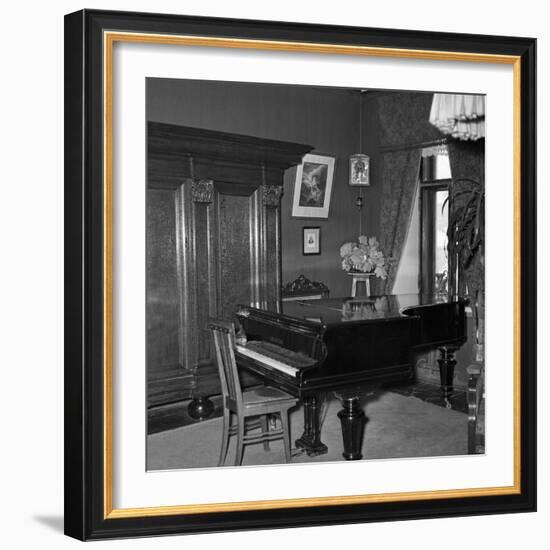 A Bechstein Piano in Alexander Scriabin's Study-null-Framed Photographic Print