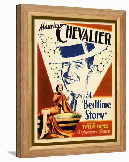 A Bedtime Story, Maurice Chevalier, 1933-null-Framed Stretched Canvas