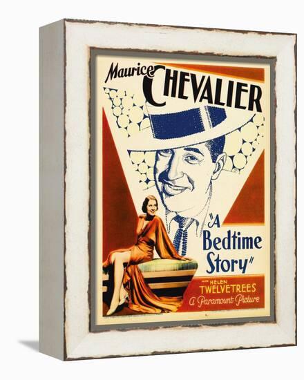 A Bedtime Story, Maurice Chevalier, 1933-null-Framed Stretched Canvas