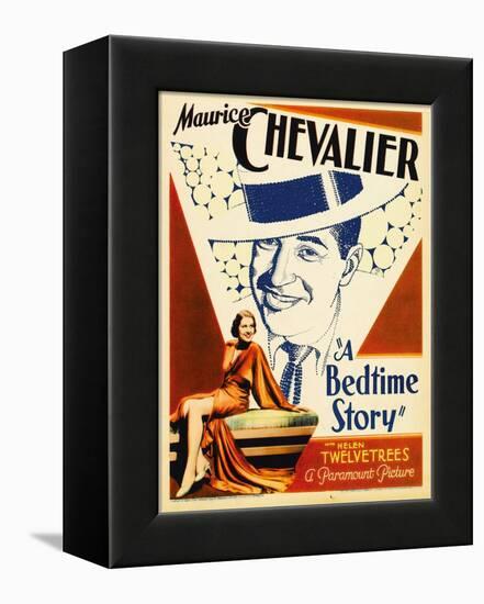 A Bedtime Story, Maurice Chevalier, 1933-null-Framed Stretched Canvas