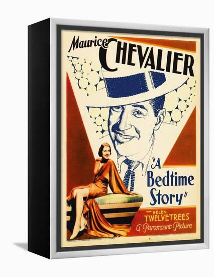 A Bedtime Story, Maurice Chevalier, 1933-null-Framed Stretched Canvas