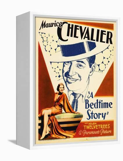 A Bedtime Story, Maurice Chevalier, 1933-null-Framed Stretched Canvas