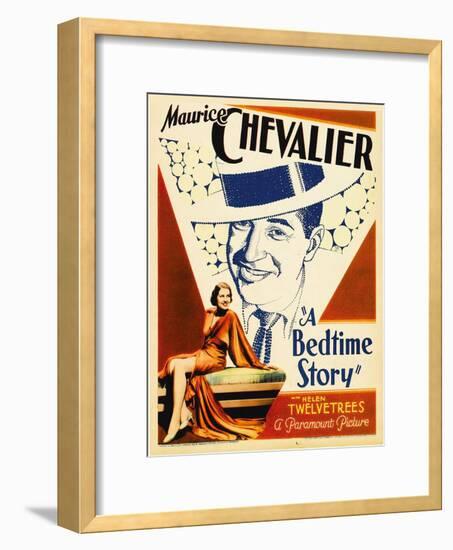 A Bedtime Story, Maurice Chevalier, 1933-null-Framed Photo