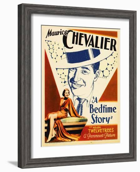 A Bedtime Story, Maurice Chevalier, 1933-null-Framed Photo