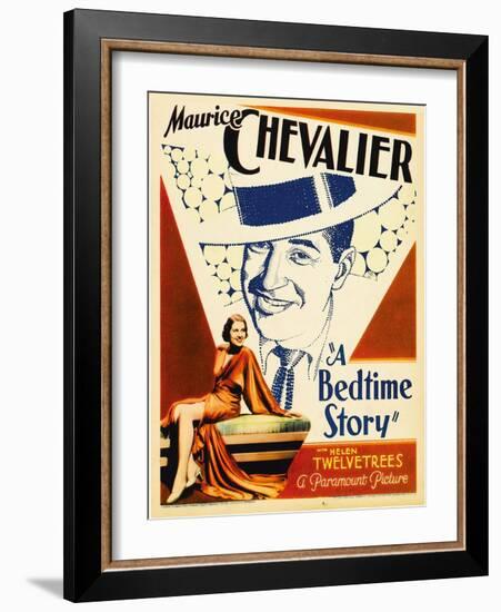 A Bedtime Story, Maurice Chevalier, 1933-null-Framed Photo