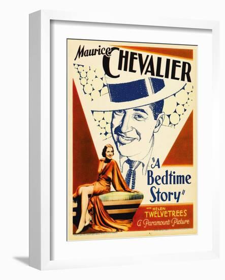 A Bedtime Story, Maurice Chevalier, 1933-null-Framed Photo