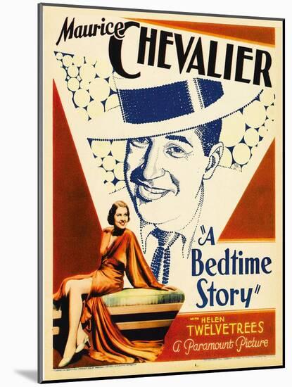 A Bedtime Story, Maurice Chevalier, 1933-null-Mounted Photo