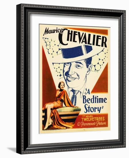 A Bedtime Story, Maurice Chevalier, 1933-null-Framed Photo