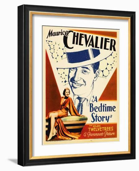 A Bedtime Story, Maurice Chevalier, 1933-null-Framed Photo