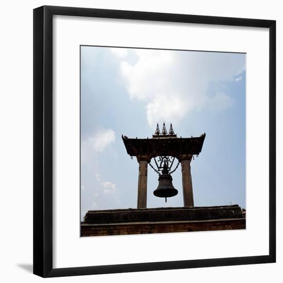 A Bell Tower and Bell-null-Framed Photographic Print