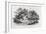 A Bend in the River, from 'Water Birds', Published 1804-Thomas Bewick-Framed Giclee Print