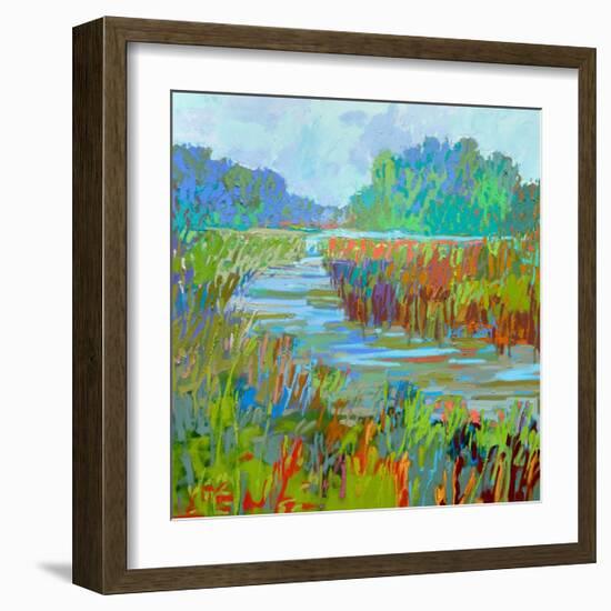 A Bend in the River-Jane Schmidt-Framed Art Print