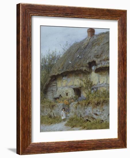 A Berkshire Cottage-Helen Allingham-Framed Giclee Print