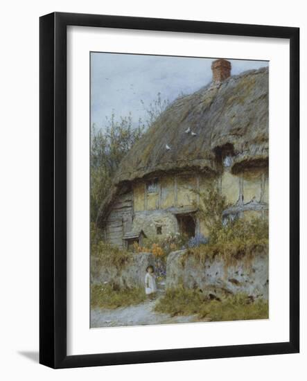 A Berkshire Cottage-Helen Allingham-Framed Giclee Print