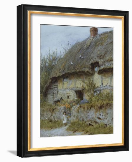 A Berkshire Cottage-Helen Allingham-Framed Giclee Print
