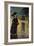 A Berlin Street Scene by Night with Coaches-Lesser Ury-Framed Giclee Print