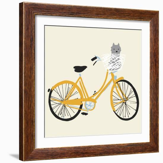 A Bicycle Made For Two-Jenny Frean-Framed Giclee Print