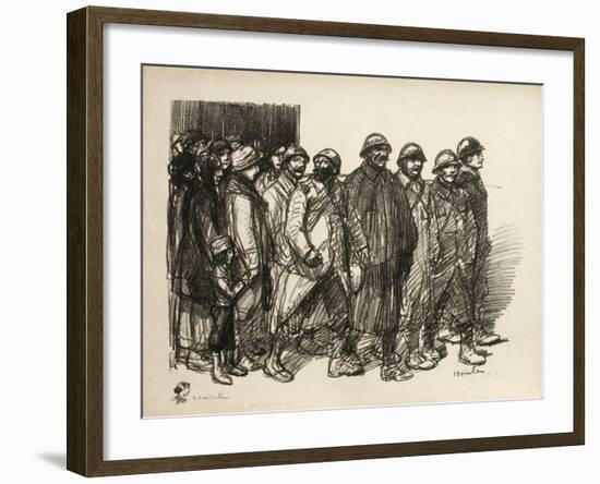 A bientôt pour de bon !-Théophile Alexandre Steinlen-Framed Limited Edition