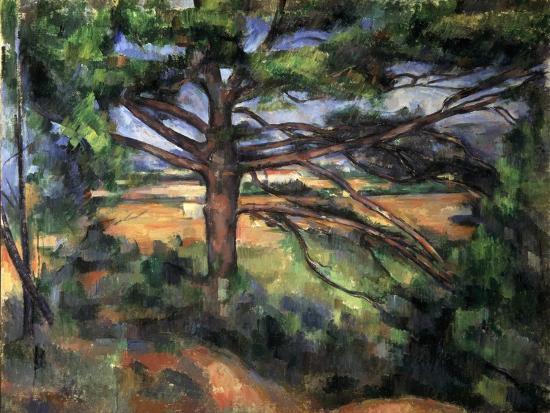 A Big Pine Tree Near Aix, 1895-1897 Giclee Print - Paul 